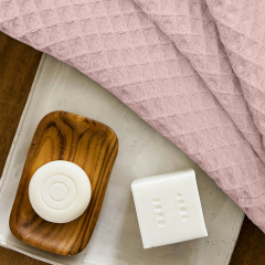 Полотенце вафельное COSAS Flamingo Greek Waffle 75x75 см Розовый Киев