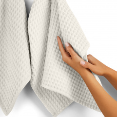 Рушник вафельний COSAS Avori Greek Waffle 65x120 см Капучино Полтава