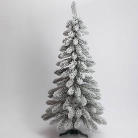 Штучна ялинка Lugi Снігова королева 1.25 м Зелено-білий (SOK-M-05-4)