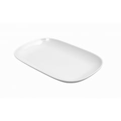 Тарелка овальная One Chef 24х15 см Белый Костополь