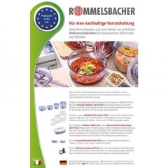 Вакуумні пакети Rommelsbacher VBS 203 (20x30 см, 50шт), термостійкі, багаторазові Івано-Франківськ