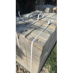 Бруківка пиляна з піщаника окатана 20*10*3 Золотоноша