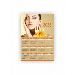 Календар-плакат Vivay 2026 Салон краси А3 Різнокольоровий (hub_xzhdra) Доманівка
