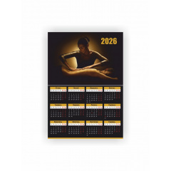 Календар-плакат Vivay 2026 Салон краси А3 Різнокольоровий (hub_suxnky) Нова Каховка