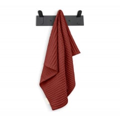 Полотенце вафельное COSAS Ruby Greek Waffle 115x200 см Бордовый Нововолынск