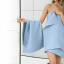Рушник вафельний COSAS Cloud Greek Waffle 115x180 см Блакитний Київ