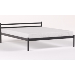 Кровать двуспальная металлическая Метакам COMFORT-1 200x180 Коричневый Київ