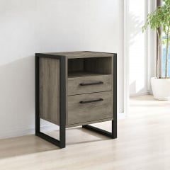 Тумба для передпокою Tobi Sho Фрейм ЛТ-7 у стилі Лофт з двома шухлядами, 460х350х600 мм Хортиця Бердянськ