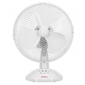 Вентилятор настольный Ardesto FT-23A 23 см 30 Вт Белый (iz16853)
