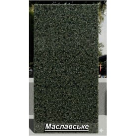 Гранітна плитка Маславська термооброблена зелена