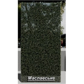 Гранітна плитка Маславська полірована зелена