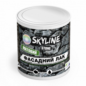 Фасадный лак для камня акриловый Skyline Stone Матовый 0.75 л Прозрачный (2827024099)