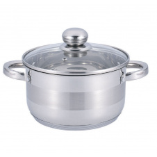 Кастрюля Benson 8 л Серебристый BN-600