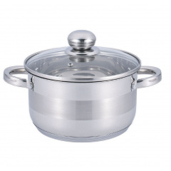 Кастрюля Benson 8 л Серебристый BN-600 Сарны