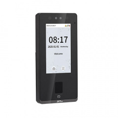 Біометричний термінал ZKTeco SenseFace 4A FP/ID Чорний (303929) Веселе