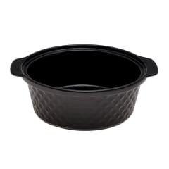 Марміт керамічний на підставці 24х21х8 см 1,5л Kamille KM-6425 чорний Київ