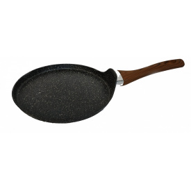 Сковорода блинная Benson 24 см Черно-корричневый BN-528