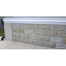 Плитка для облицювання стін, фасадів, парканів із піщаника "скала"