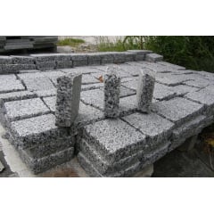 Гранітна бруківка пилений верх ("Французька") Покостівка 10*10*3 см Умань