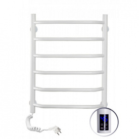 Електрична рушникосушка Navin Блюз 480x600 Сенсор Л з таймером білий