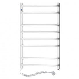 Електрична рушникосушка Navin Симфонія 480x800 Л з кнопкою білий