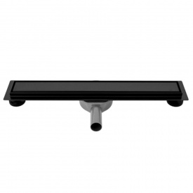 Трап для душу Rea Pure Neo Pro 60 см чорний (REA-G8905)