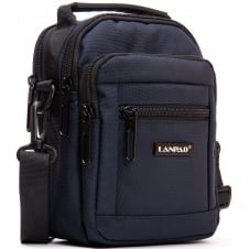 Сумка мужская на плечо LANPAD 15x19x8 см Синий (2569363646)