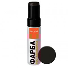 Фарба-олівець реставраційна RECTOR 12 мл Чорний Суми