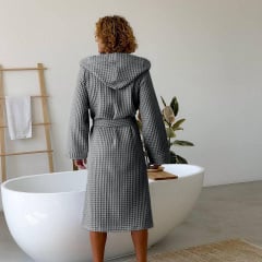 Халат мужской COSAS Spa Waffle Robe 2XL Серый (SpaWaffleRobe_2XL) Березнеговатое