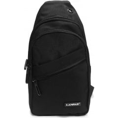 Сумка-слинг мужская LANPAD LAN83029 29x18x10 см Черный (2874852976) Винница