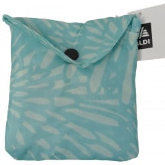 Сумка-шопер складана ALDI 44x38 см Бірюзовий (2867065520) Васильків
