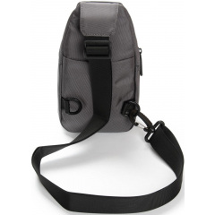 Сумка мужская через плечо LANPAD 13x19x8 см Серый (2674469189) Хуст