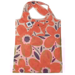 Сумка-шопер складана ALDI 44x38 см Бежево-помаранчевий (2867063455) Херсон