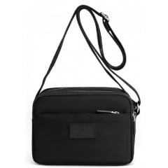 Женская наплечная сумка Confident 28x11x23 см Черный (2197329027) Золотоноша