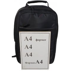 Рюкзак деловой LS Live in style 15 л для ноутбука 15 дюйм Черный Васильков