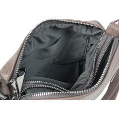 Сумка жіноча Borsacomoda 25x20x9 см Темно-коричневий (2860835026) Київ