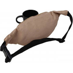 Жіноча бананка LS 11x22x5 см Бежевий (2839130443) Бровари