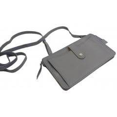 Жіноча сумка для документів UP2 Fashion 19x12.5x2.5 см Сірий (2822654431) Київ