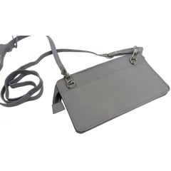 Жіноча сумка для документів UP2 Fashion 19x12.5x2.5 см Сірий (2822654431) Київ