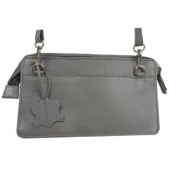 Жіноча сумка для документів UP2 Fashion 19x12.5x2.5 см Сірий (2822654431) Київ