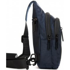 Мужская сумка через плечо LANPAD 15x20x8 см Синий (2619409999) Ахтырка