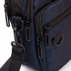 Мужская сумка на плечо LANPAD 15x19x8 см Синий (2569318106) Иршава