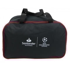 Сумка спортивна Santander Uefa Champion's League 30L 28x44x25 см Чорний (2771001737) Житомир