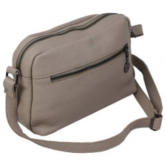 Жіноча сумка на плече Borsacomoda 24x18x10 см Бежевий (2614339711) Київ