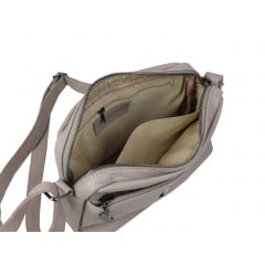 Жіноча сумка на плече Borsacomoda 24x18x10 см Бежевий (2614339711) Київ