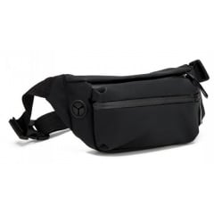 Сумка на пояс чоловіча Confident 30x13x6 см Чорний (2261748625) Київ