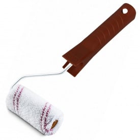 Валик Hardy Mikro 10 см Красно-белый