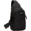 Сумка-слінг чоловіча LANPAD 82085 24x13x7 см Чорний (2513989484) Петрове