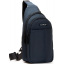 Чоловіча сумка слінг LANPAD 17x30x9 см Синій (2513870065) Броди