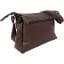 Сумка жіноча наплічна Borsacomoda 31x19.5x9 см Темно-коричневий (2860029529) Київ